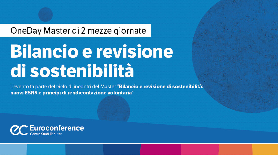 Immagine Bilancio e revisione di sostenibilità | Euroconference